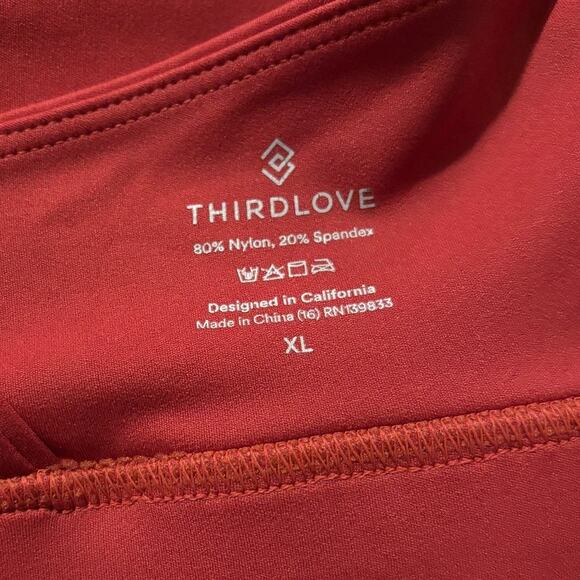 Thirdlove Size XL Sports Bra Muse Racerback Strappy Wireless Bralette - Picture 4 of 6